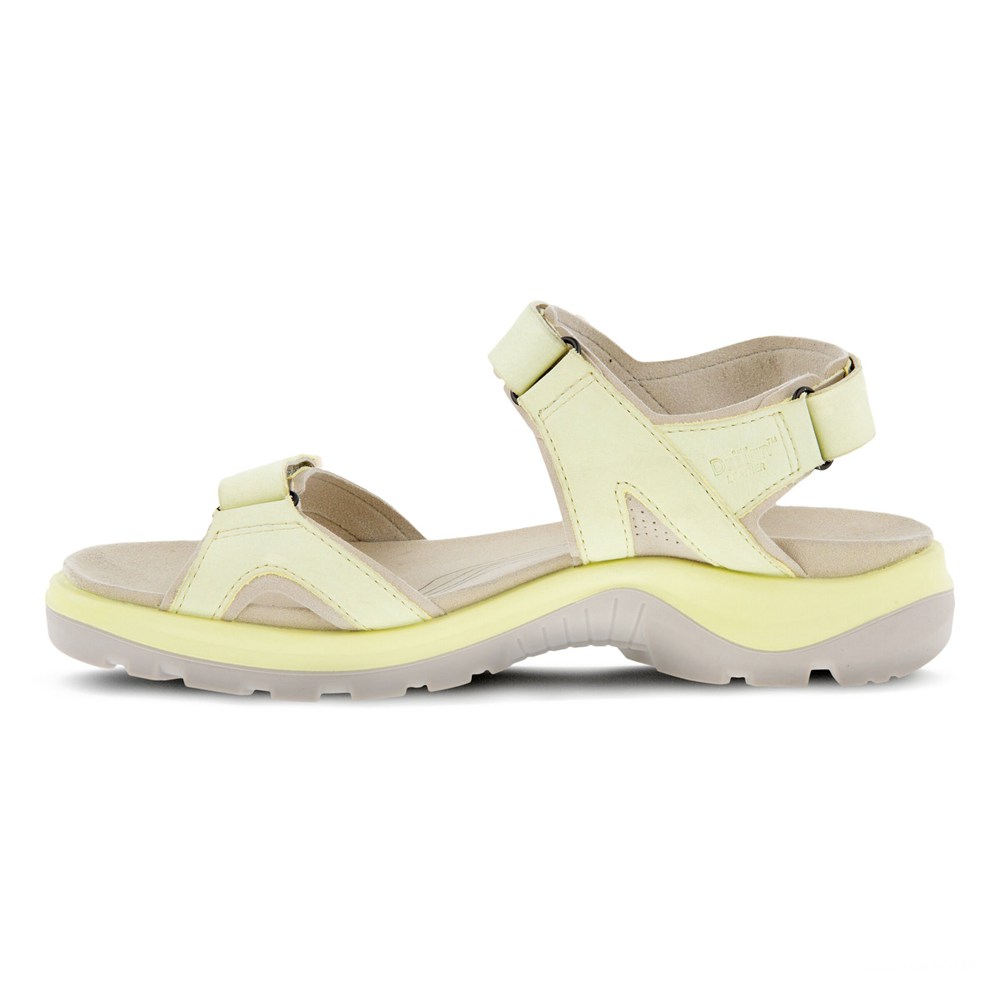 Womens Sandals - ECCO Offroad 2.0 3S - Yellow - 3624WKURV